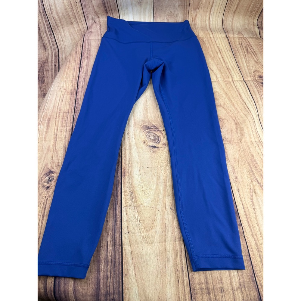 Lululemon Wunder Under High Rise Luxtreme Leggings Cobalt Blue Yoga Pants